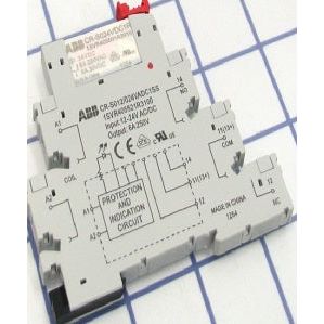 ABB Relé de Interfaz CR-S024VADC1CRS - 1 Contacto SPDT, 6 A, 24 V AC/DC.